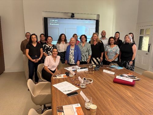 Caroline Thompson presents workshop to The Mercy 5 Schools in Sydney Australia on Leadership in the Spirit of Mercy